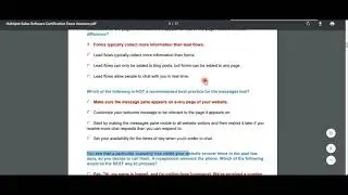 HubSpot Sales Software Certification Exam Answer  Live