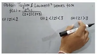 problem on taylor's series in complex analysis|problem on laurent series|Theta Classes