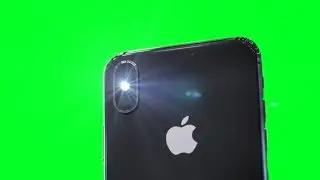 iPhone X Lantern - Green Screen Footage Free Download