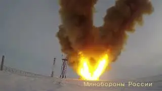 Запуск МБР УР-100УТТХ с боеголовкой 