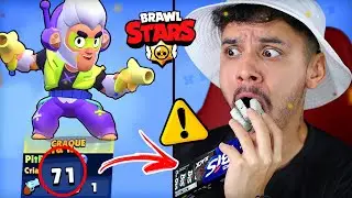 NAO REPITA em CASA! ☠️ a CADA KILL eu como 1 BIS! 😳 BRAWL STARS!