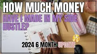 6 MONTH MONEY UPDATE | HOW MUCH MONEY HAVE I MADE ON YOUTUBE?