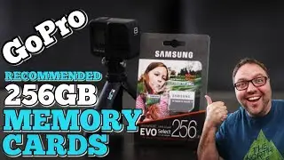 256GB Memory Cards for GoPro Hero 8 Black & Max - GoPro Recommended