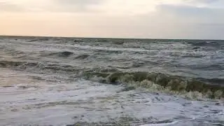 Шум моря • Морской прибой • Звуки пляжа • Звук ветра ~ Азовское море