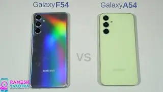 Samsung Galaxy F54 5g vs Samsung Galaxy A54 5g SpeedTest and Camera Comparison