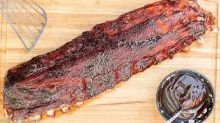 Easy Oven Baked Baby Back Ribs with Barbecue Sauce Recipe - Eat Simple Food