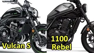 2023 Vulcan S vs 2023 Honda Rebel 1100 | @RajuSNair | Differences In Engine Top Speed Fuel Economy