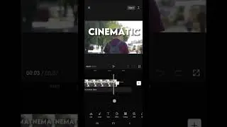 Cara Edit Video Teks Di Belakang Objek - Capcut Tutorial