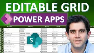 Editable Grid in Power Apps | SharePoint List