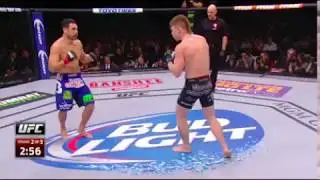 UFC | Paul Felder crushes Danny Castillo with a beautiful spinning back-fist.