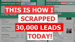 Exactly How I Scrapped 30,543 Targeted B2B Leads TODAY? with an Easy Data Scraper Tool