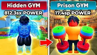 I Unlocked NEW Prison Gym in Update 9 of Gym League! (Roblox)