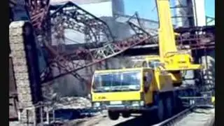 Катастрофы Аварии крушения падения кранов