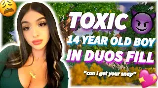 GIRL VOICE TROLLING A TOXIC 14 YEAR OLD 👿😩