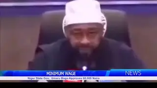 MINIMUM WAGE: Niger State Gov., Umaru Bago Approves 80,000 Naira