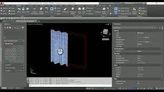 Drawing a Curtain in AutoCAD