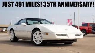 1988 Chevrolet Corvette 35th Anniversary with 491 miles