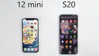 iPhone 12 mini vs SAMSUNG S20 - SPEED TEST!