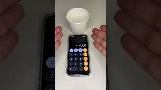 iPhone calculator magic trick 