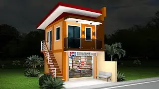 17.5 SQM | SMALL HOUSE w/ STORE | 3.5M X 5M | BAHAY | PORMA HOUSE