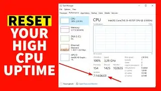 How to Reset CPU Uptime | Reset Your High CPU Uptime