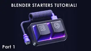 Blender Tutorial for Complete Beginners - Part 1 (Basics)