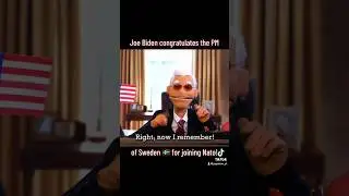 Biden congratulates 🇸🇪 for joining Nato! (Herr Talman) 