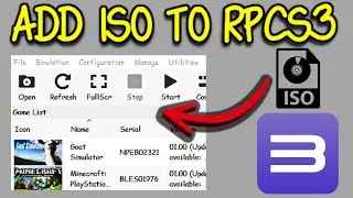 How to Add iso files to RPCS3 | Run iso game files on RPCS3