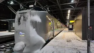 Japan's Coldest and World's Snowiest City by Train ep.1| Asahikawa, Hokkaido