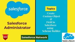 Create Custom Object and Field in Salesforce using Schema Builder