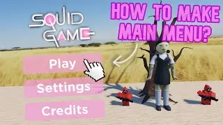 How to Make MAIN MENU? | Roblox Studio Tutorial