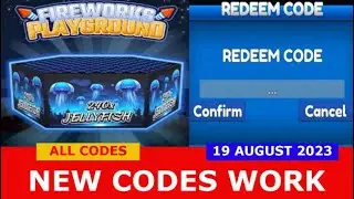 *NEW UPDATE CODES* [2X] Fireworks Playground [BETA] ROBLOX | ALL CODES | August 19, 2023