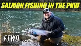 COHO Salmon on the SPINNER - FISHING for Salmon, Trout and MORE!!!