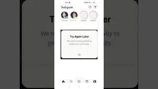 How to fix try again later we restrict certain activity to protect our community