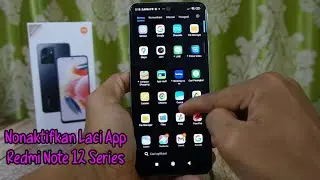 Cara Menonaktifkan Swipe Up Laci Aplikasi HP Redmi Note 12 & Note 12 Pro