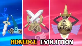 How To Evolve Honedge Into Doublade And Aegislash In Pokemon Sword & Shield | Galar Pokedex