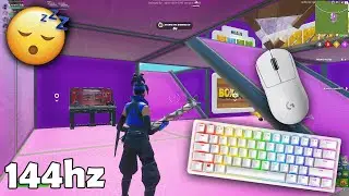 Razer Huntsman Mini ASMR Chill 🤩 GO GOATED Zone Wars 🏆Satisfying Keyboard Fortnite