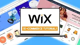 Wix Tutorial - Design A E-Commerce Site (Basics)