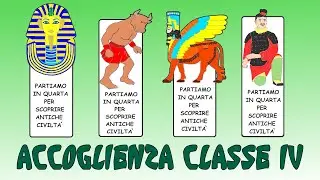 📖🔖 ACCOGLIENZA CLASSE QUARTA PRIMARIA - Segnalibri delle Antiche Civiltà 🐂🎎🏺