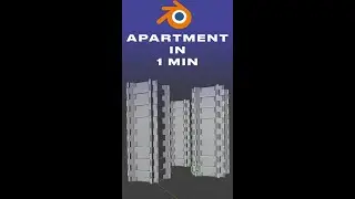 Create Astonishing Apartment Building In Blender In 1 Min