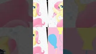 Rainbow Dash, Twilight Sparkle, Fluttershy,Pinkie Pie. 💙💜💛💗