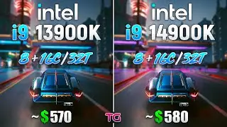 Core i9 14900K vs Core i9 13900K - Test in 10 Games