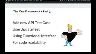 Part3 | Create API test | Update User Test