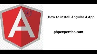 How To Start Angular 4 Project in Visual studio code | Tutorial | Beginners | phpexpertise.com