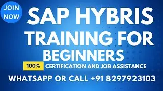 SAP Hybris Training SAP Hybris Videos 1 for beginners Call or What's App +91 8297923103