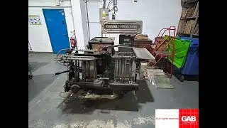 Cheap die cutter machine for sale   Heidelberg GT Platen size 33 x 45 cm   Gab Supplies Ltd   1969