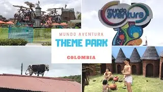 Parque Mundo Aventura- Bogota, Colombia Theme Park!