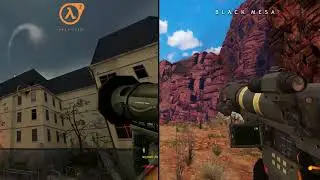 Half Life 2 Vs Black Mesa Definitive Edition | Comparison