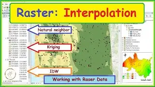ArcMap Raster Interpolation Techniques Explained: IDW, Kriging, Natural Neighbor | 5 | 