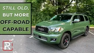 The 2020 Toyota Sequoia TRD Pro is an Off-Road Ready Old Truck